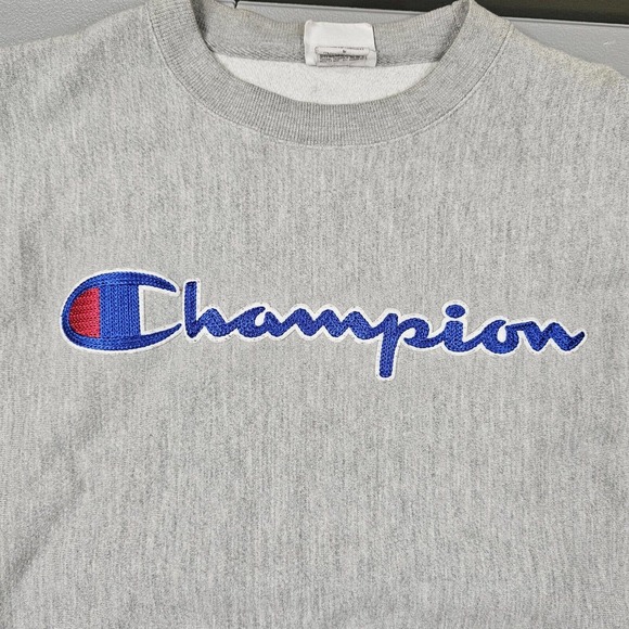 Vintage Champion Sweatshirt Mens Medium Reverse Weave Y2K Streetwear Sportswear - Picture 2 of 8